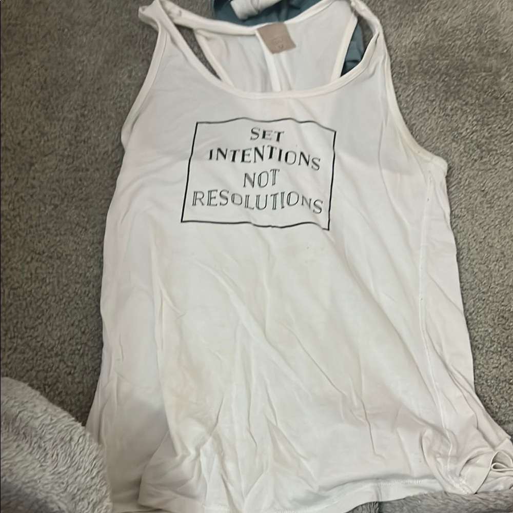 CALIA by Carrie Underwood White Tank Top